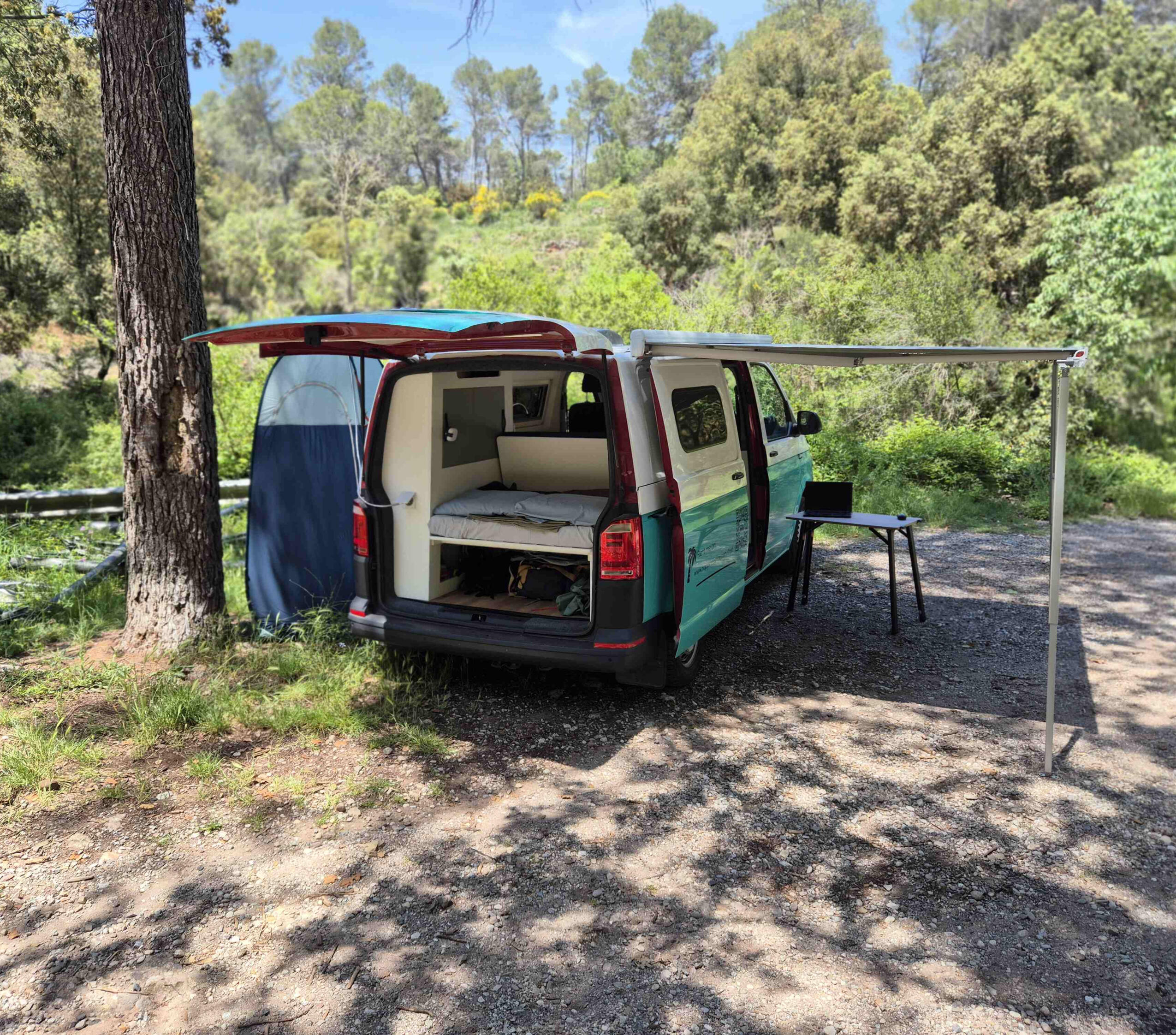 Fully Equipped Camper with Awning Fully Equipped Camper with Awning